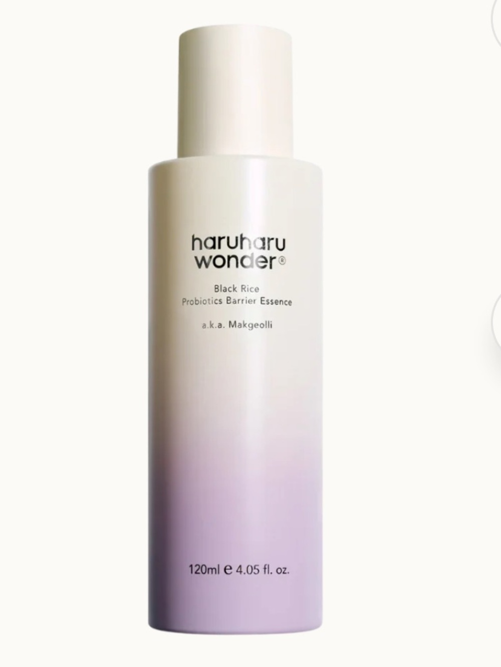 Haruharu wonder black rice probiotics barrier essence